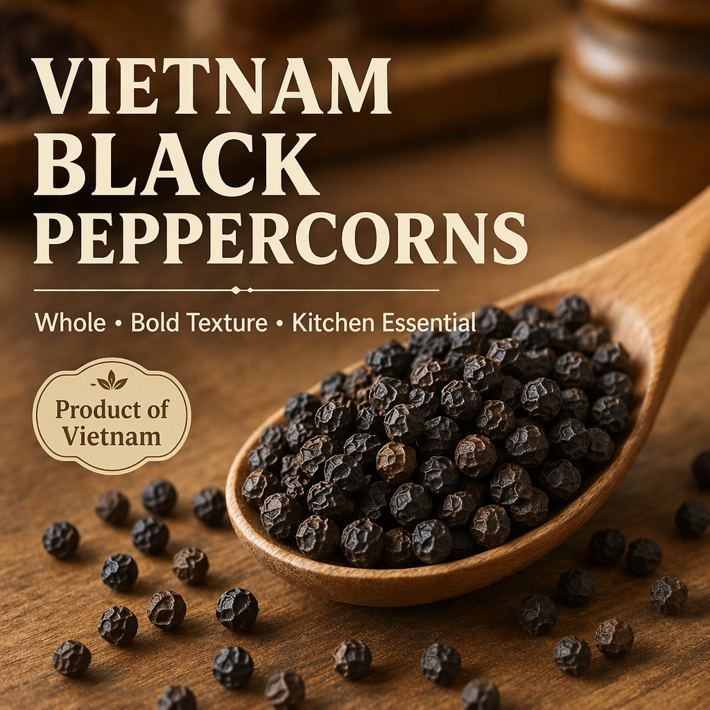 Vietnamese Black Peppercorns – Sourced from Origin