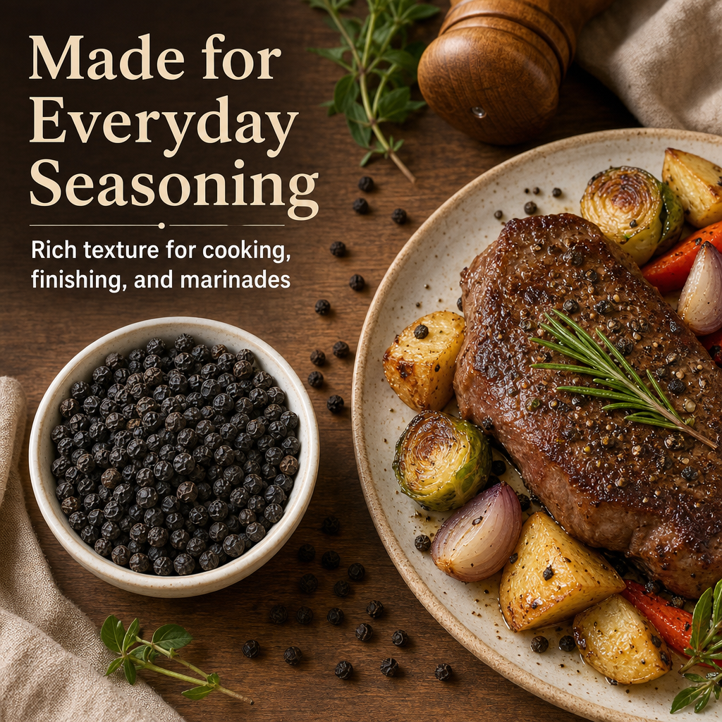 Vietnamese Black Peppercorns – Sourced from Origin