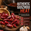 Guizhou Bullet Chili Peppers – Whole Dried Hot Chili Pods, Authentic Chinese Spice for Sichuan Cooking