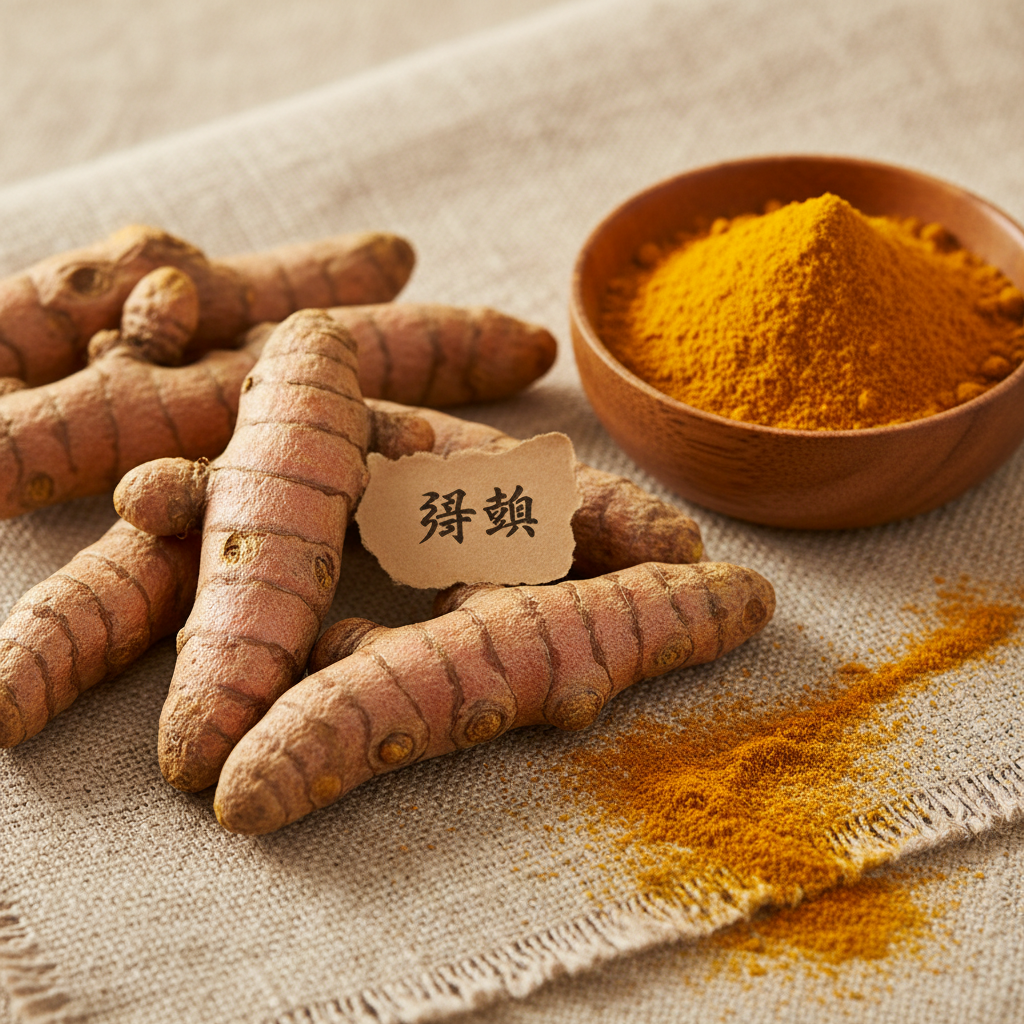 Premium Dried Turmeric Root Jiang Huang – Golden Superfood Spice