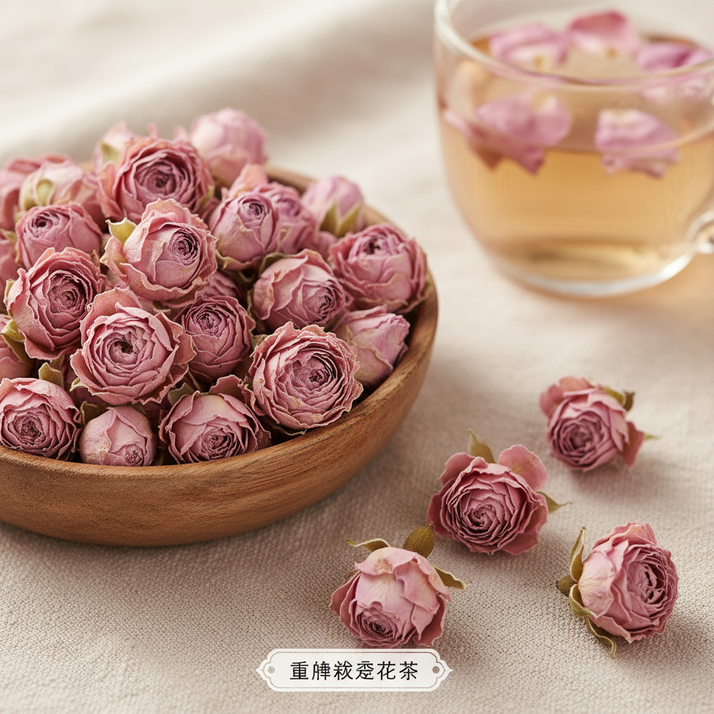 Premium Dried Double Petal Rose Buds Tea – Chong Ban Mei Gui Floral Herbal Tea