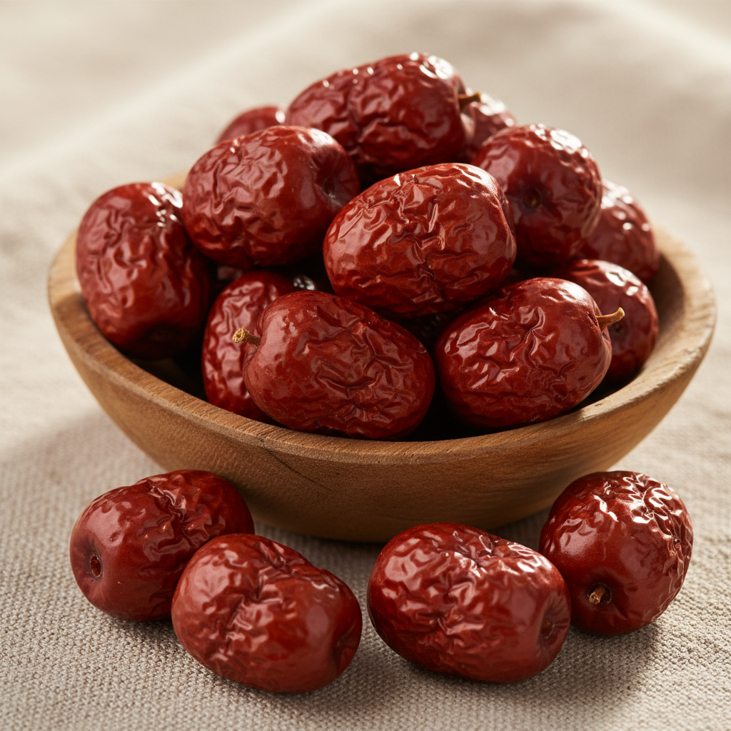 Xinjiang Dried Red Dates – Premium Whole Jujube Da Zao Superfood